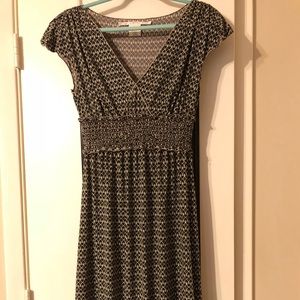 Brown/green dress